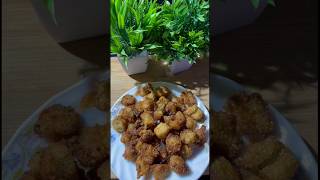 Crispy sabudana pakora #youtubeshorts #food #snacks