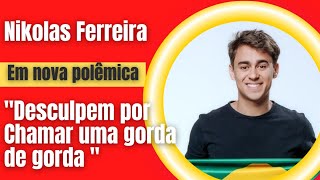 Nikolas Ferreira diz que não romantiza a obesidade