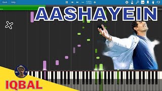 Aashayein Piano Tutorial | Iqbal | Bollywood | Tribute to KK | Salim Sulaiman | Rishabh D A