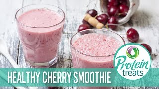 Cherry Cheesecake Smoothie - Protein Treats By Nutracelle