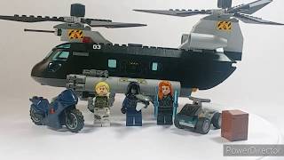 LEGO Marvel Black Widow's Helicopter Chase review! 76162