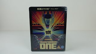 Transformers One 4K (UHD) Steelbook Unboxing