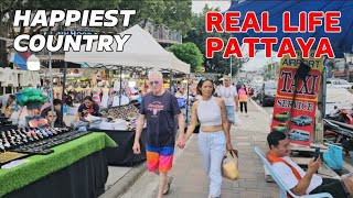 TREE TOWN 🇹🇭 SOI BUAKHAO WALK IN PATTAYA HEART OF HOTSPOT AREA THAILAND 2024