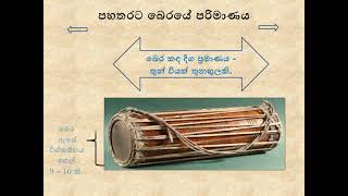 පහතරට බෙරය, 8 ශ්‍රේණිය. law country drum, Grade 08