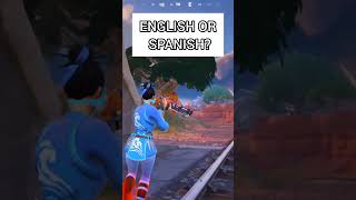 English or Spanish? Find out Next Time on Dragon Car Z.  #fortnite #englishorspanish