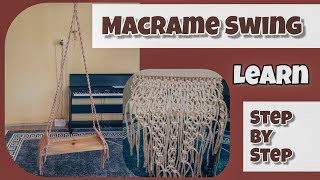 💥#EP1 | Macrame Swing, Makrome Salıncak, تاب مکرومه