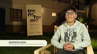 #TestimoniosTransforma: Santiago Leiva - Violista de la Orquesta Juvenil Sinfonía Por Perú