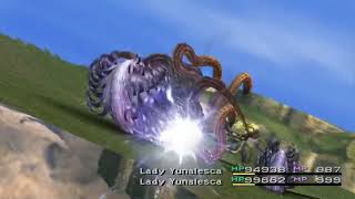 Final Fantasy X   Cheats and hacks   2 Yunalescas versus Earth Eater