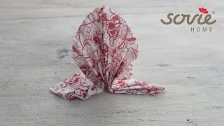 Servietten falten Hochzeit / Gala - Sovie HOME