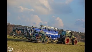 Gülle ausbringen // Fendt Vario 930 , BSA Pumptankwagen , Kumm Technik und Volvo