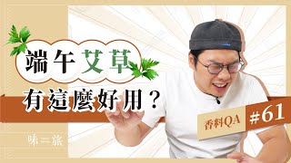 【端午艾草原來能這樣用！】艾草跟艾葉一樣嗎？｜草仔粿用的艾草是什麼？｜端午節為什麼要插艾草？｜味旅Spices Journey　香料QA#61