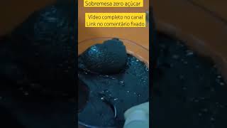 SOBREMESA COM 2 INGREDIENTES | ZERO AÇÚCAR #youtubeshorts #shorts