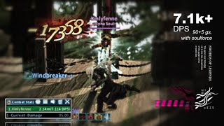 Berserker — 7.1k DPS parse ⁞ gs. 90+5, w/ SF | Swords of Legends Online