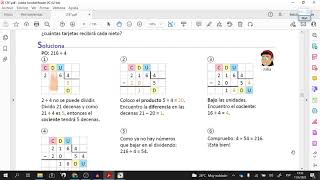 ESMATE CUARTO GRADO CLASE 1.8 UNIDAD 5