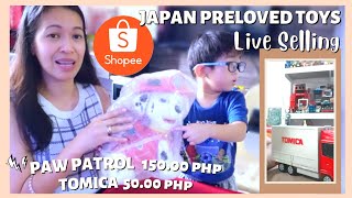 JAPAN PRELOVED TOYS PART 2 | SHOPEE LIVE SELLING #peperolotte | Janice Pallarca