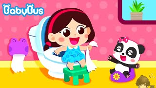 SEKARANG AKU BISA MELAKUKAN KEBIASAAN BAIK SEHARI-HARI SENDIRI | KARTUN | BABYBUS INDONESIA