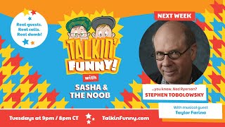 Talkin' Funny! Episode 044 w/ Stephen Tobolowsky