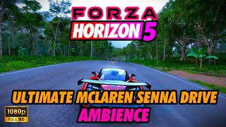 "Ultimate Forza Horizon 5 McLaren Senna Drive: Immersive Night Ambience and Realistic Sound!"