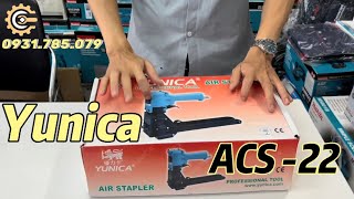 Máy Bắn Đinh Ghim Thùng Carton Yunica ACS-22 |3522|Pneumatic Carton Stapler| Taiwan| Công Cụ Máy Móc