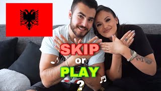 SKIP oder PLAY ? | 🇦🇱 GERMAN siblings REACT to ALBANIAN RAP / HIPHOP 🔥| Crystal Mert & Billie Jean