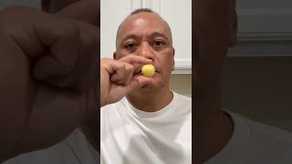 👂🏻ASMR BLEEPS COATED HARD FRUIT CANDY LEMON FLAVOR AND EATING SOUNDS👂🏻#asmr#shorts