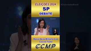 Marçal deixa Militante com Cara de Tacho       #debate #eleições #marçal #m28