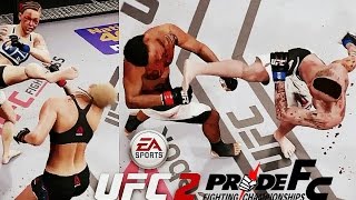 Knockout Montage Pride FC Edition ☆EA SPORT UFC 2☆