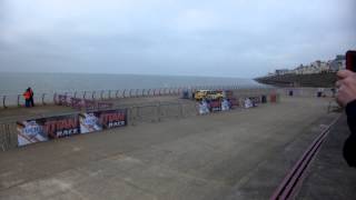 Tony Bardy in a Nissan Pulsar GTI-R , Blackpool Promenade 2015