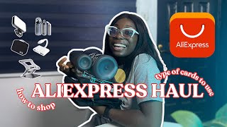 ALIEXPRESS HAUL: How To Order From AliExpress To Nigeria And What Cards To Use