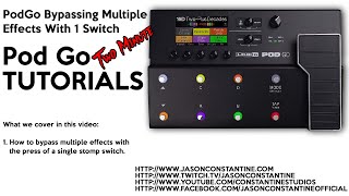 PodGo: Two Minute Tutorial - How To Bypass Multiple Blocks With A Single Button Press