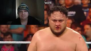 BADASS  Reacts to @WWE Professional wrestlers communicating during their match #wwefake