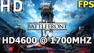 Star Wars Battlefront | HD4600 @ 1700MHZ GAMEPLAY