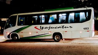 Festival do Japão com micro-ônibus da Ipojucatur do Expo Imigrantes ao metrô Santos Imigrantes