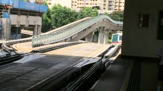 [BPLRT] CX-100 Set 106 arriving Bukit Panjang (Service B)