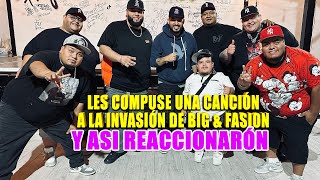 Les compuse una canción a los gorditos de @bigandfashion y así reaccionaron 🤯