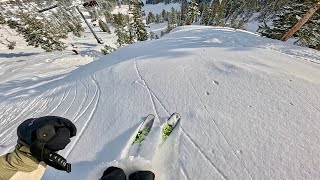 Skiing Cliffs And Powder At My Local Resort