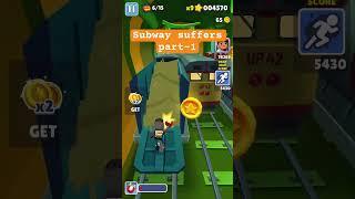 Subway suffers gameplay |golden gameplay #shorts #gaming #india #subwasurfers