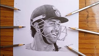 Drawing MS Dhoni