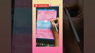 Beautiful senary drawing#Drawing with poster colour#shorts#youtubeshorts#senary drawing