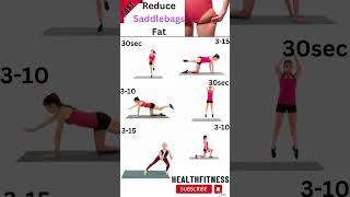 QUICKLY Reduce Saddlebag Fat #youtubeshort #ytshorts