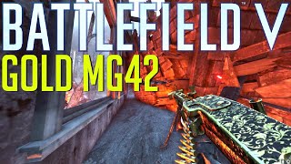 BFV - Golden MG42 Gameplay!