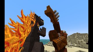 Minecraft: Alex's Caves: Tremorzilla vs Luxtructosaurus but with Space Godzilla's theme