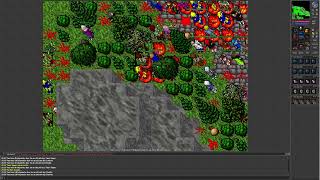 Tibia 7.4 (91 Royal Paladin POV in War. Knights Templar VS Doutrina Knight Brasil. Much action)