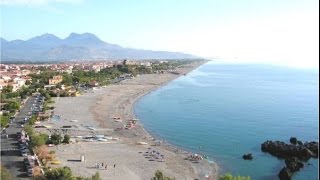 PESCA dalla SPIAGGIA CON CANNE SURFCASTING a Grisolia in Calabria con RILASCIO DI UN PESCE CIVETTA