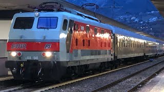 TRENO STORICO della FONDAZIONE FS DA BOLZANO A MILANO CENTRALE alla STAZIONE di TRENTO 🗓️08/12/2023