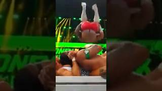 Ricochet 450 Splash #wwe #shorts #short #clips #moneyinthebank #prowrestling #entertainment