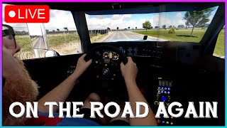 American Truck Simulator Live 🔴| EP #3 Truckin' Towards Las Vegas, Saving For Our Own Rig