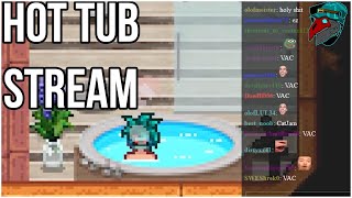 Stardew Valley but it's a Hot Tub Stream | #Shorts