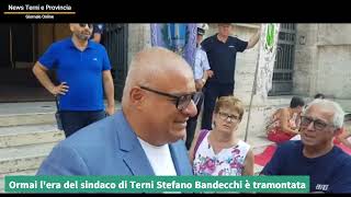 Ormai l'era del sindaco di Terni Stefani Bandecchi è tramontata