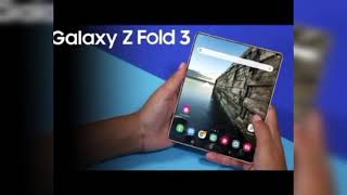 Samsung Z fold 3 first look design and colour variation #Shorts #Youtubeshorts